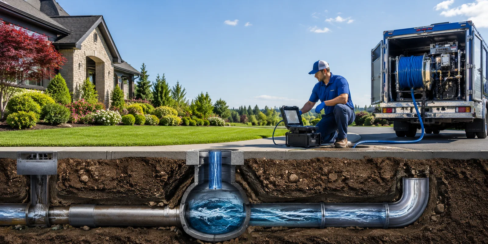 Drainage restoration information for New Sharon, IA